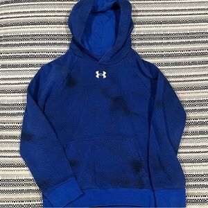 Under Armour Kids Striped Blue Hoodie
